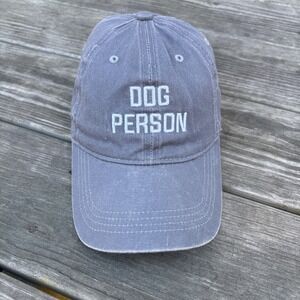 Dog Person Francesca's cotton Strapback Baseball Hat Cap Adjustable